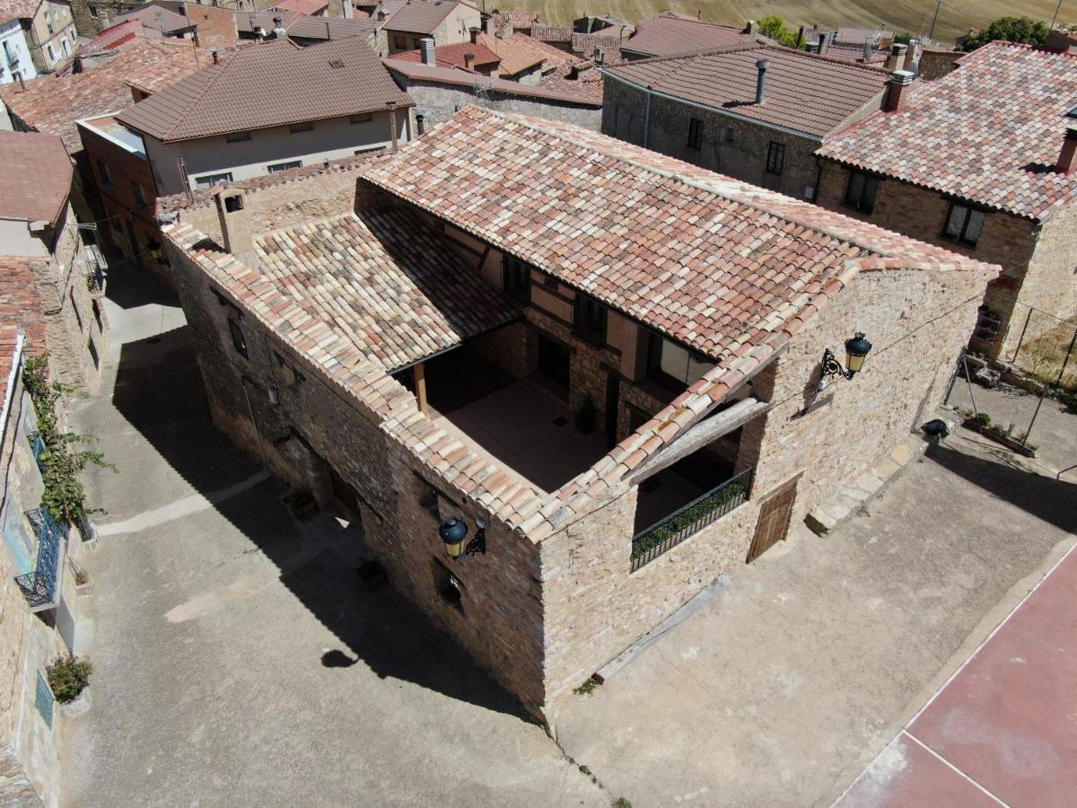 Casa Rural Sierra Del Solorio Iruecha Esterno foto
